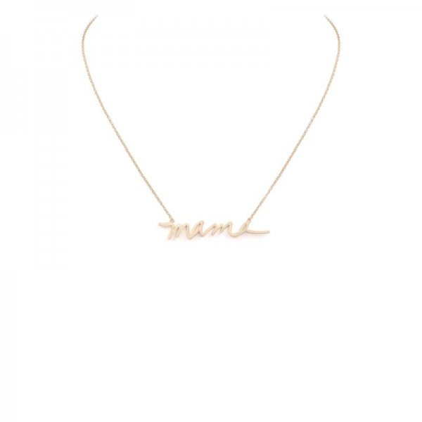 Brass Mama Necklace